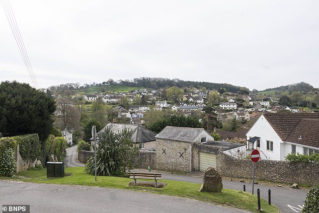 The poems of Diana Hunt will not feature in future editions of the magazine, its editors have said. Pictured: The view from the church