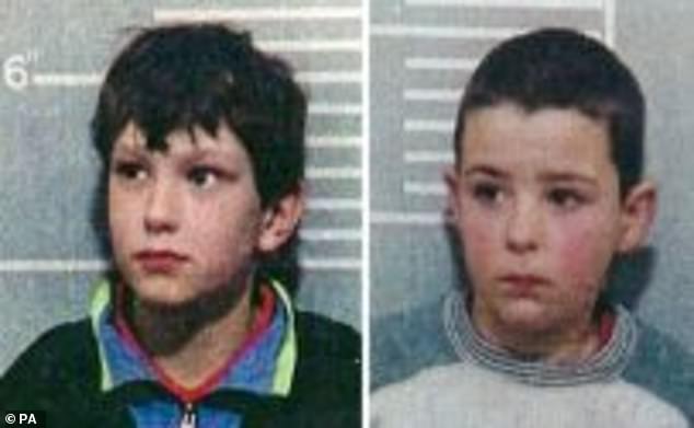 Robert Thompson (right) and Jon Venables (left) were found guilty of abduction and murder in November 1993, making them the youngest convicted murderers in modern British history