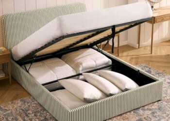 Dusk ottoman bed looks expensive but is reduced to £254 and shoppers love the ‘storage space underneath’