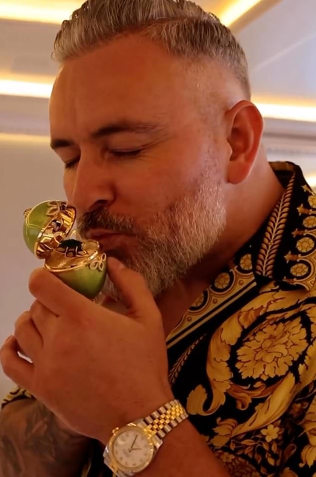 The treasures Conticello unwittingly stole formed part of a collection created by Faberge for Bradley which were unveiled on St Patrick's Day in 2021