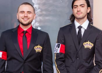 Blanket and Prince Jackson make rare appearance at Michael biopic premiere but Paris skips bash