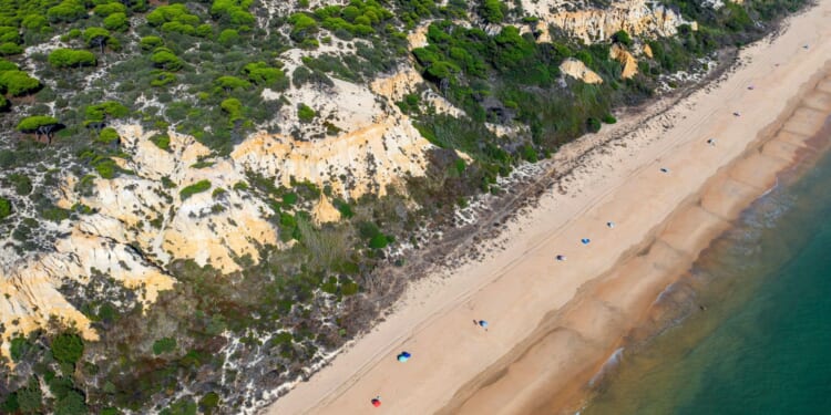The secret Spanish seaside resort where you can camp right on the beach