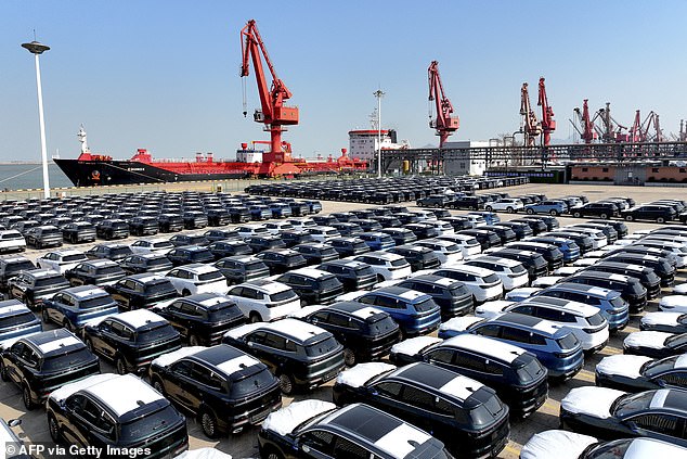 Almost one in ten new models delivered in the UK in 2025 was sold by a Chinese company - twice as many as the previous year, according to car registration figures