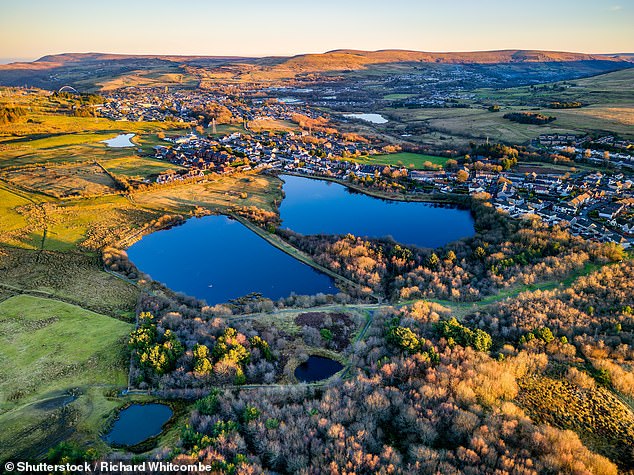 Ebbw Vale was once a prosperous steelworks town, but the closure of the factories and mines sent it into decline