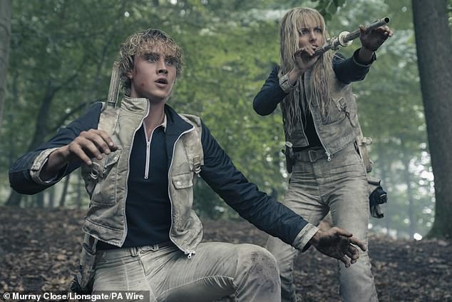 The Hunger Games: Sunrise on the Reaping will premiere in theatres on November 20 (Joseph Zada as Haymitch Abernathy and McKenna Grace as Maysilee Donner)