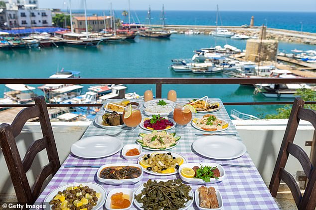 Cyprus offers the warmest winter weather in the Mediterranean – and delicious dishes such as moussaka, pourgouri and baklava
