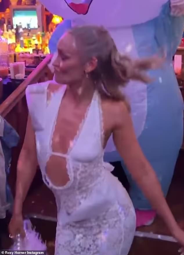 Roxy made sure to celebrate her hen do in style as she enjoyed a boozy weekend in London two weeks ago ahead of tying the knot