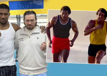 How Anthony Joshua and Oleksandr Usyk became boxing's real-life Rocky Balboa and Apollo Creed in shock training link-up