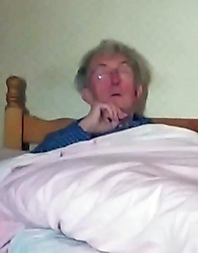 A video of Mr Farquhar in bed taken by Field in 2015