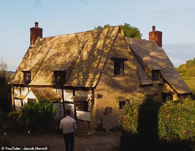 The couple have recently installed an artisan tiled roof and were able to sleep in the house for the first time some 11 months into the renovation