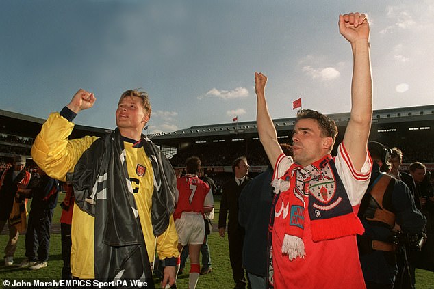 Although his seven Premier League appearances put him just below the threshold for a medal, Arsenal lobbied for him to be recognised for his significant contribution to their winning of the Double - successfully