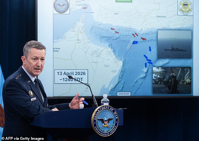 Tensions remain over control of the Strait of Hormuz, which US naval forces have been blockading