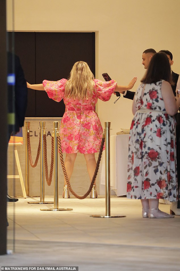 All the women had to have enhanced security checks before seeing the Duchess