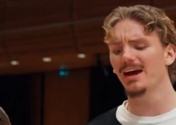 Fans joke 'he should stick to singing' as Newcastle flop Nick Woltemade's terrible wailing goes viral on German TV