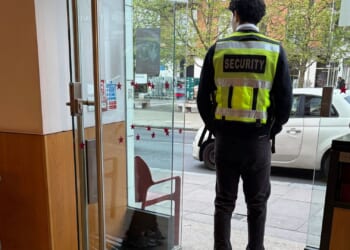 Another high street coffee chain hires BOUNCERS to guard their food & drink amid shoplifting epidemic