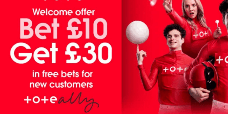 Get £30 free bets when you stake £10 on football with Tote