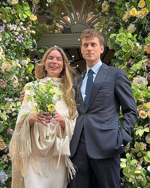 Charles exchanged vows this week with handbag designer Georgie Wright, in an intimate ceremony at Chelsea Old Town Hall. The couple will do the honours again next week in a lavish wedding at Palermo Cathedral in Sicily