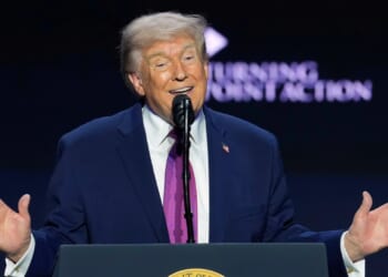 Trump hints at 'interesting' findings in secret government UFO files as he reveals they will be made public 'very soon'