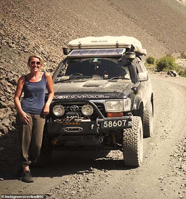 And in a further move undercutting her green credentials, it can now be revealed the activist has previously attempted a round-the-world tour ¿ in an ancient Toyota (pictured)