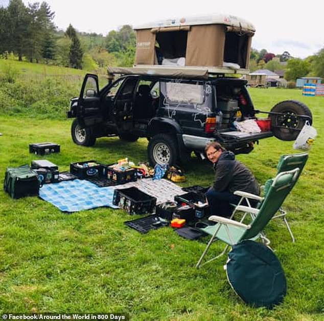 By the end of their series of attempts at the journey, the pair had driven some 80,975 miles in their car