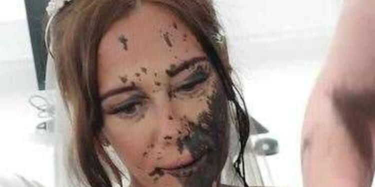 Bride who had black paint thrown over her by sister-in-law reveals ongoing trauma as family feud laid bare