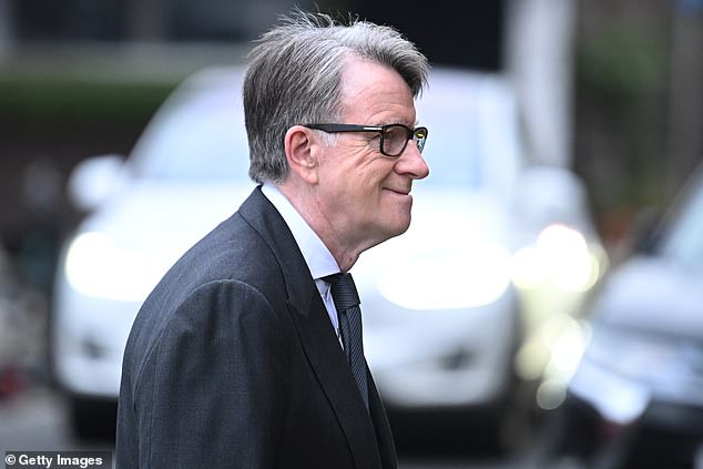 Sir Keir previously stated that Mandelson passed security vetting, and told the Commons that 'due process' was followed