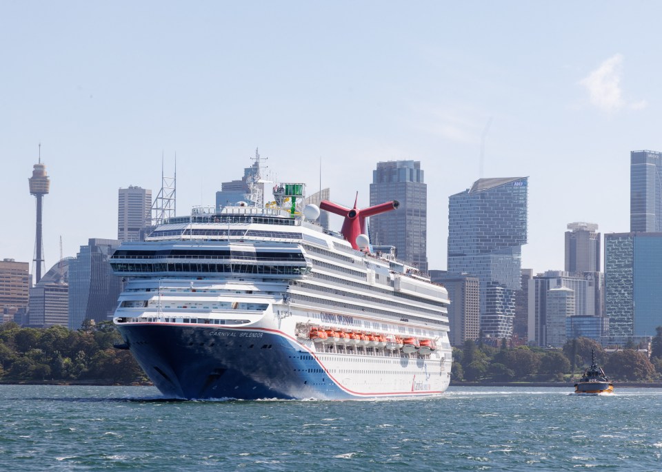 AUSTRALIA-SYDNEY-HARBOR-CRUISE-SHIP-CITYSCAPE