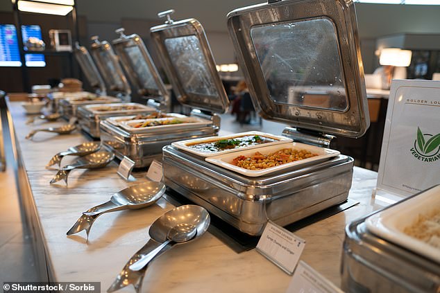 Fancy a trip to the airport lounge to enjoy a buffet? You might want to think twice