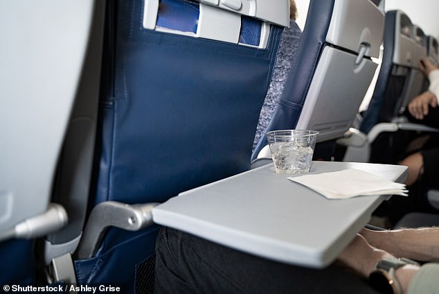 It's no surprise that tray tables are one of the dirtiest parts of a plane