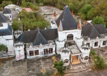 Inside abandoned 'death trap' water park nestled in tropical hills of Brit hols hotspot haunted by grisly murder-suicide