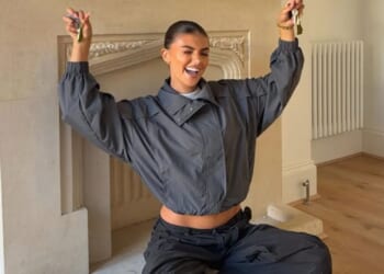 Samie Elishi's savage dig at ex Ciaran Davies as she celebrates buying first home on date night with Tyrique Hyde