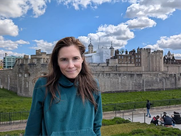 Her London visit risks reopening old wounds as it drags Meredith’s murder back into the spotlight, nearly 20 years on