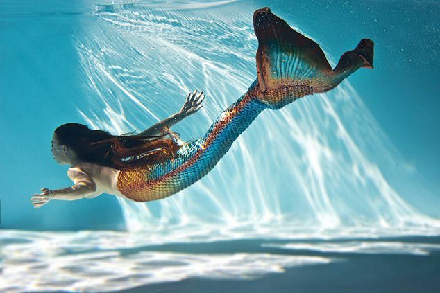 Frenchwoman Ambre, an alternative cabaret performer, amusingly described herself as a 'mer-lesque' artiste - a joke around her raunchy turn which saw her dress as a mermaid