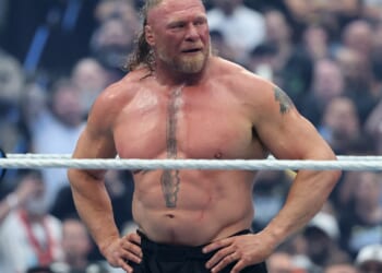 Brock Lesnar RETIRES from WWE after being destroyed in under five minutes by Oba Femi at WrestleMania 42