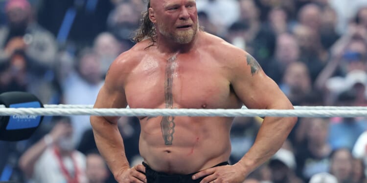 Brock Lesnar RETIRES from WWE after being destroyed in under five minutes by Oba Femi at WrestleMania 42