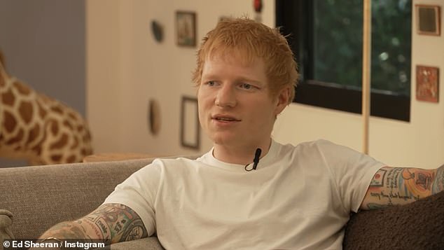 Elsewhere Aitch was asked which of his celebrity A-list pals he would like to see appear on The Assembly, he said: 'I think Ed Sheeran would be an amazing guest. He's just a good person'