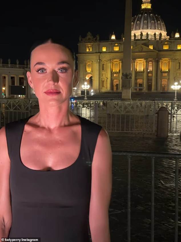 The star also shared a clip of herself in front of St. Peter's Basilica. At one point she playfully sang 'Pope Leo, hallelujah' in honor of the first American pontiff
