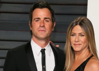 Jennifer Aniston shows support for ex Justin Theroux as he welcomes baby with younger wife