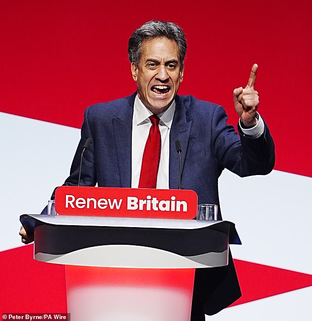 Energy Secretary Ed Miliband would speed up the debilitating drive towards Net Zero
