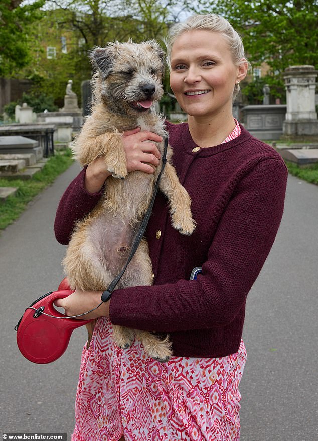 'Why would someone ever think to do something so awful?’ asks Alexandra, who walks her border terrier Ralph in the cemetery
