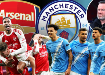 Rooney names game that will decide Premier League title as he predicts just one slip-up between Arsenal and Man City