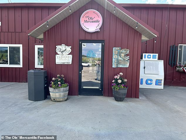 Ole' Mercantile owner Krista Manley is pouring through the surveillance footage in hopes of finding the driver of the vehicle