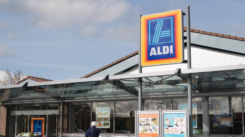 An Aldi store in Chester le Street, Co. Durham, England, UK.