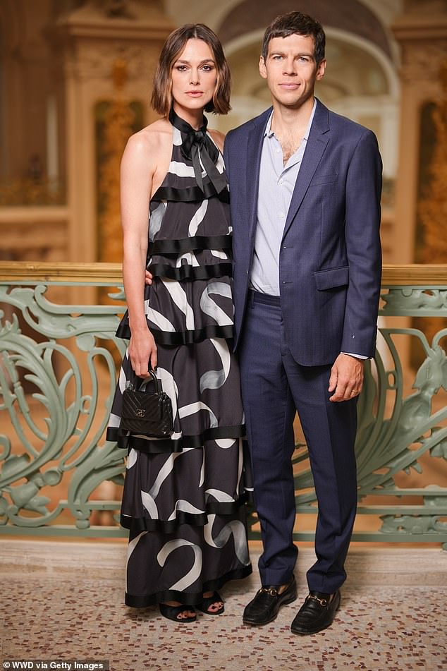 The couple tend to keep their private life underwraps, however Keira has shared the odd anecdote about the trials and tribulations of a long-term relationship over the years; Pictured in July 2025