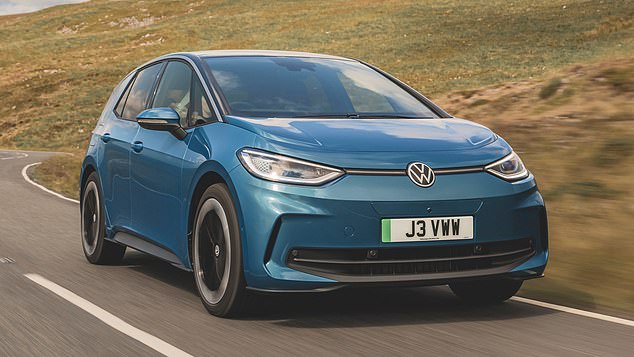 Volkswagen ID.3: A Volkswagen ID.3 is between £30,860 and £48,360 and struggles to match its Chinese rival