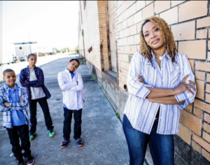 Kimberly McLeod with her three sons