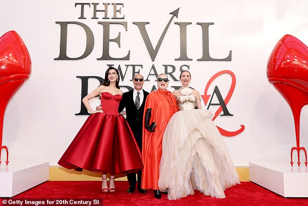 Streep and Hathaway reunite with Blunt and Tucci, as the film dives back into the cutthroat world of high fashion - but this time with a modern twist