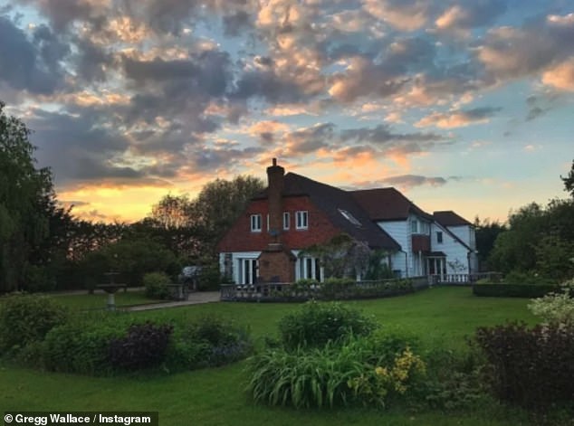 It comes after Gregg revealed he is selling his £1M Kent home, which sits on five acres of land along with its stables and pond, after being left 'unable to live the life he used to have'