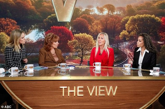 The View welcomed former US congresswoman Marjorie Taylor Greene as a guest in November 2025