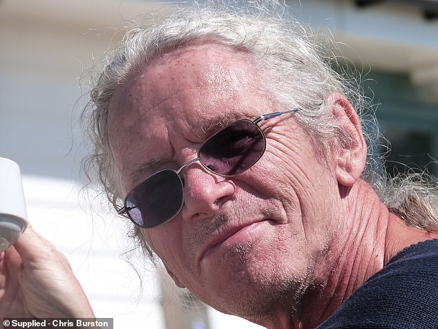 Christopher Burston, from Portland, Dorset, took part in the trial and is now cancer-free